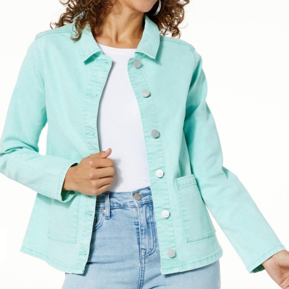 Tie Dye Denim Jacket